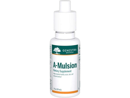 Genestra A-Mulsion apoyo de vitamina A para membranas de la piel