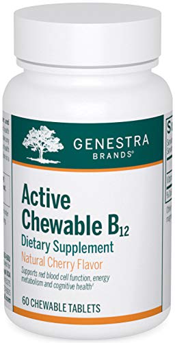 Genestra B12 activo tabletas masticables sabor cereza