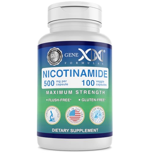 Genex fórmulas nicotinamida 500 mg cápsulas piel saludable