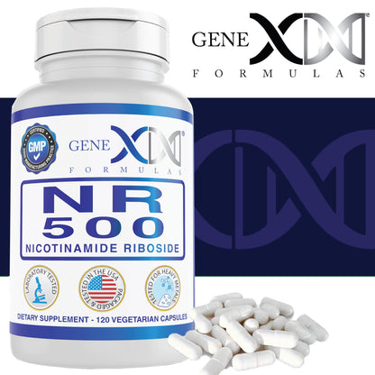 Genex NR vitaminas B3 precursor NAD+ cápsulas para longevidad
