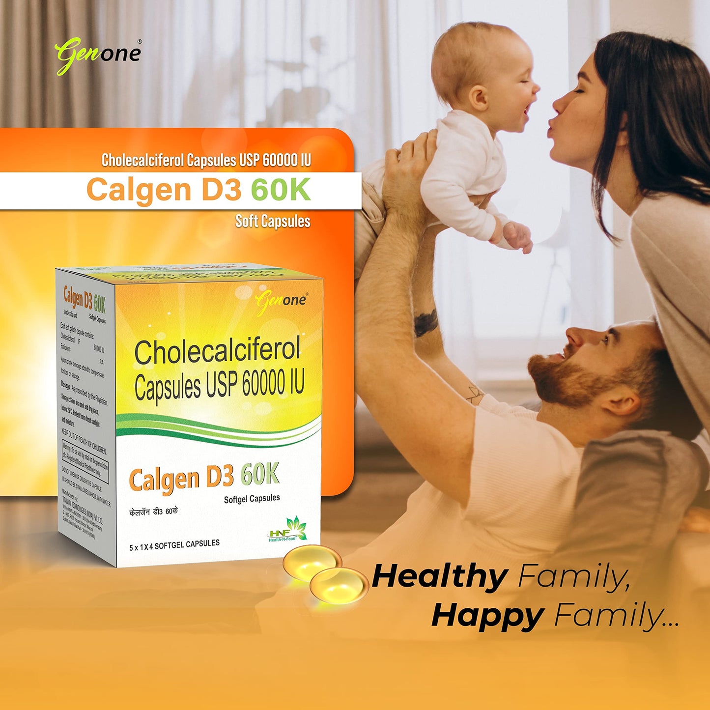 genone suplemento capsulas calgen d3 20 unidades