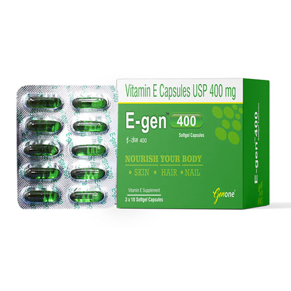 Genone vitamina e natural aceite cápsulas 50 unidades