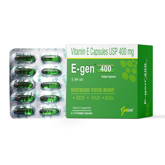 Genone vitamina e natural aceite cápsulas 50 unidades