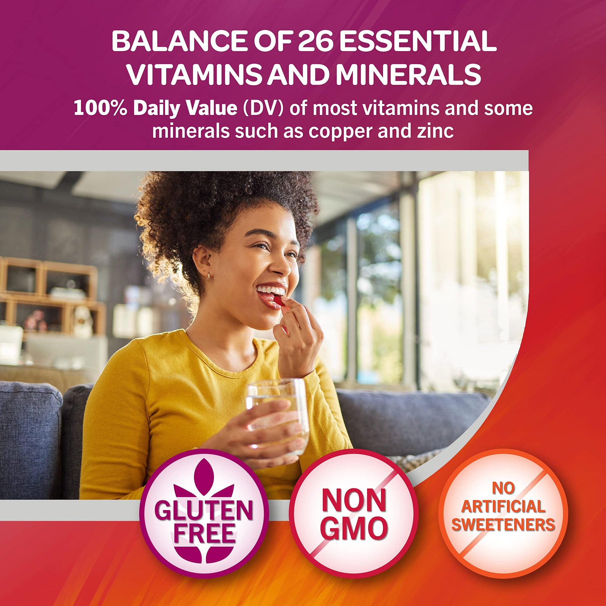 Geritol 26 vitaminas y minerales esenciales