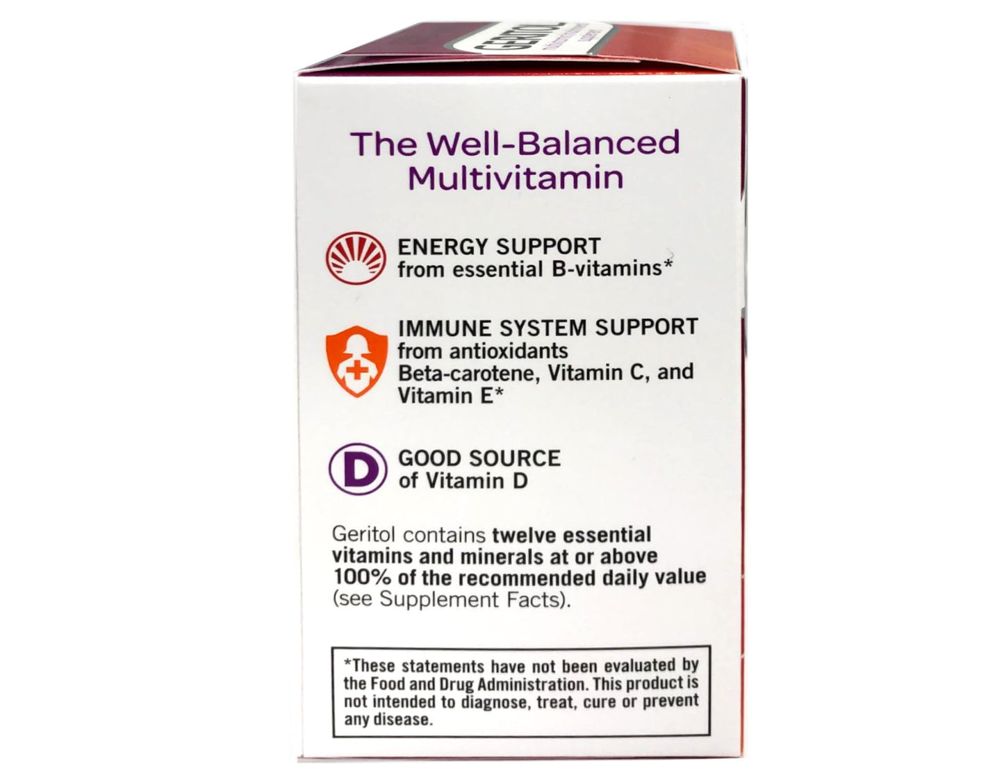 Geritol multivitamínico fórmula equilibrada