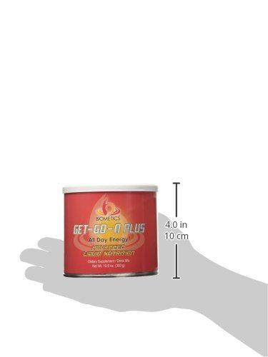Envase Get-Go-N Plus mezcla polvo para energía y vitaminas B