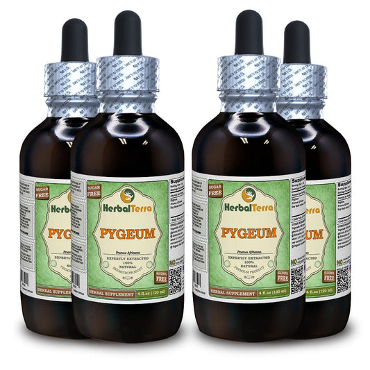 Glicerita de Cereza Africana Pygeum en botella de 4x120 ml