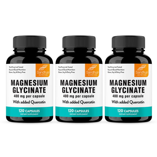 Glicinato de magnesio con quercetina cápsulas para sueño