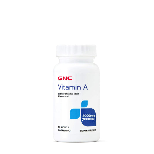 GNC vitamina a 3000 mcg suplemento 180 softgels