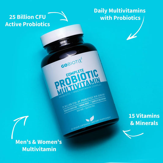 GOBIOTIX multivitamínico cápsulas en azul