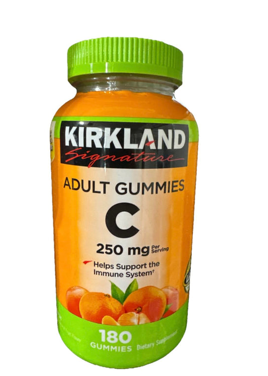 Gomas Kirkland Signature vitamina C adulto 250 mg 180 unidades