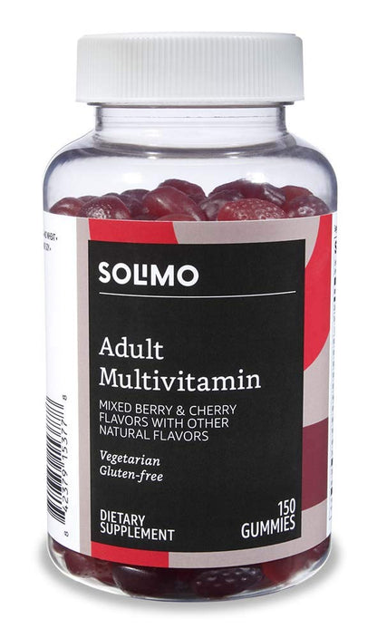 gomas multivitamínicas para adultos solimo