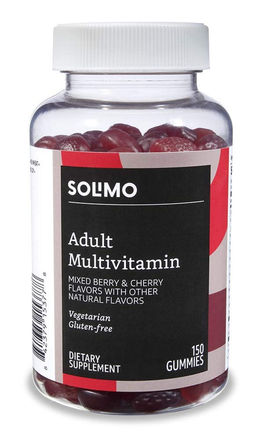 gomas multivitamínicas para adultos solimo