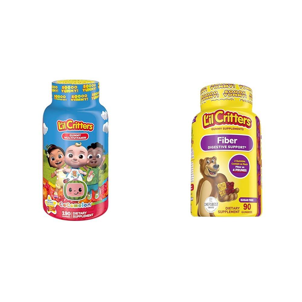 Gomas multivitamínicas L'il Critters con CoComelon para niños