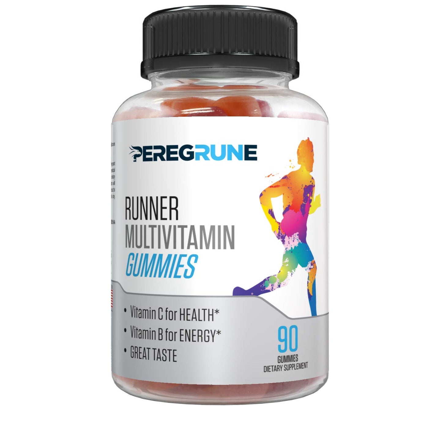 Gomas multivitamínicas PEREGRUNE para corredores con vitaminas esenciales