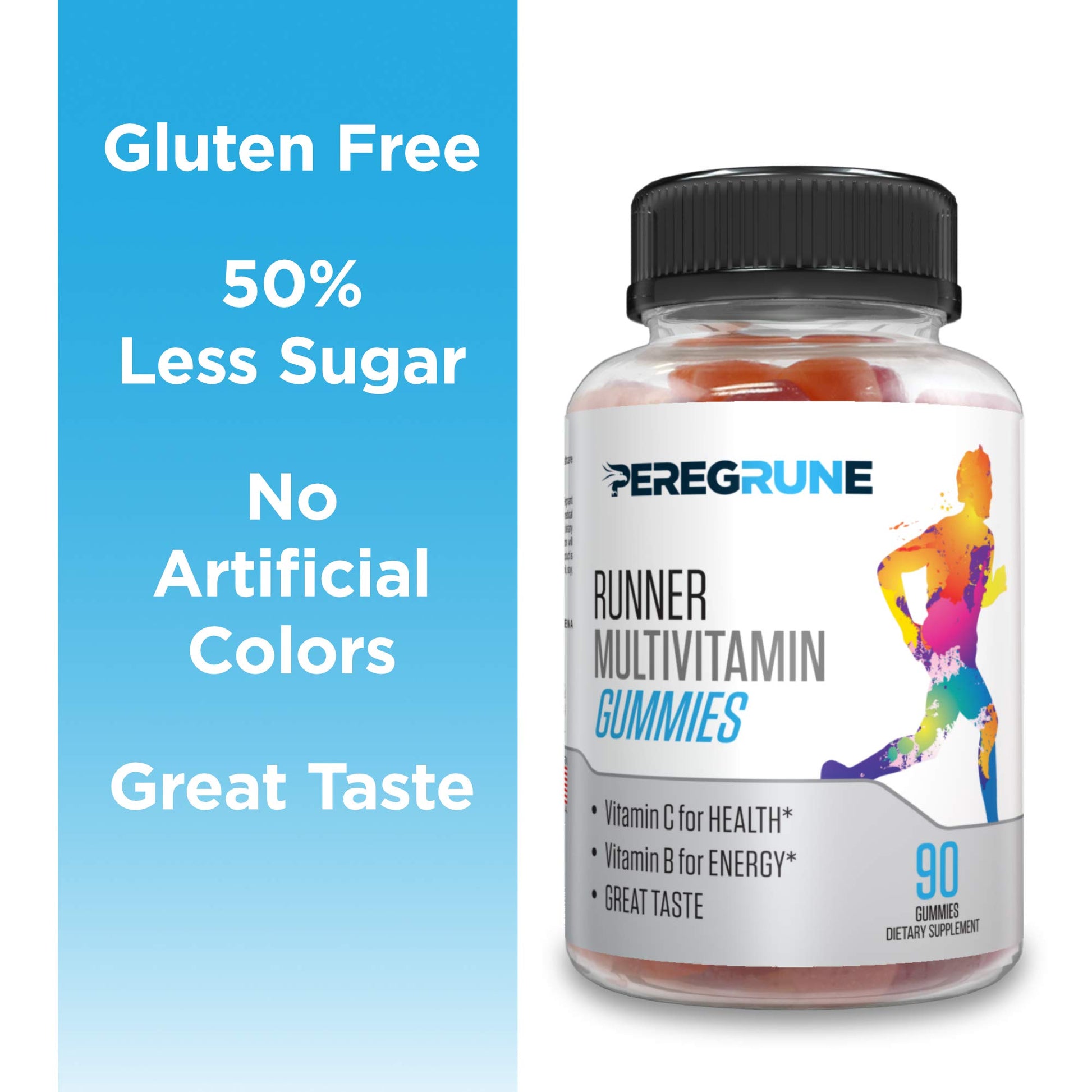 Gomas multivitamínicas sin gluten y sin colores artificiales