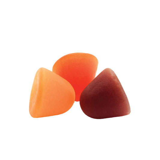 Gomas veganas multivitamínicas LIVS en color azul para hombres
