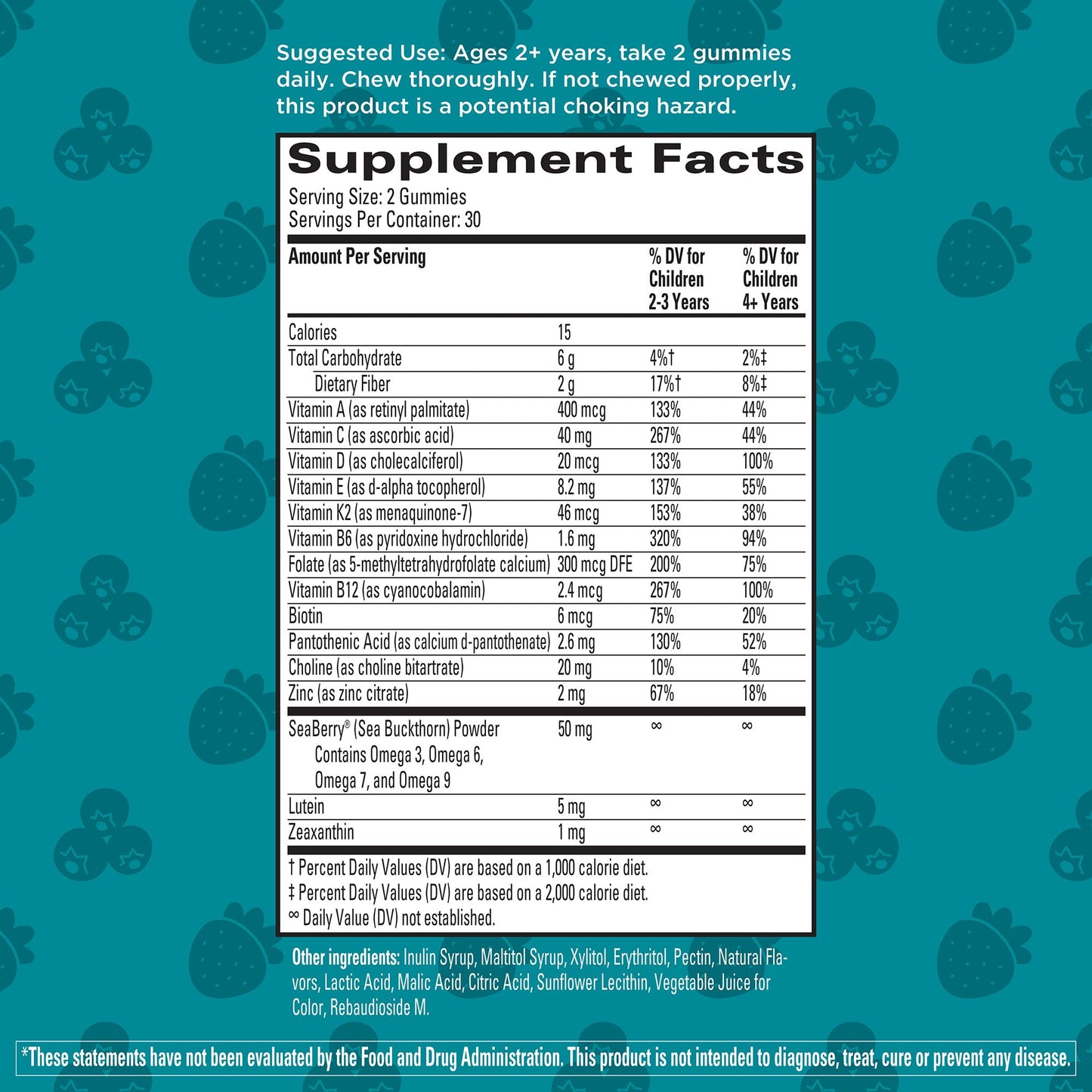 Gomas sin azúcar Hyland's multivitaminas niños
