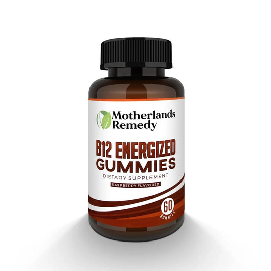 Gominolas B12 sabor frambuesa 60 unidades Motherlands Remedy