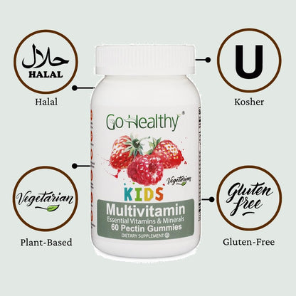 Gominolas Go Healthy paquete 60 piezas para niños