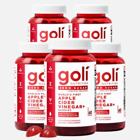 Gominolas Goli vinagre manzana sin azúcar con vitamina B12 y probióticos