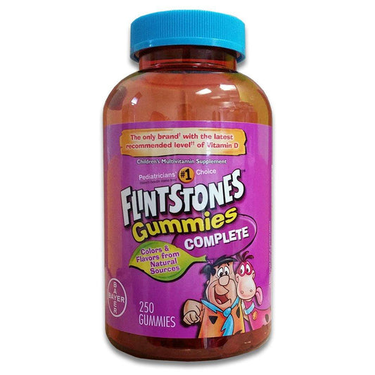 Gominolas multivitamínicas Flintstones para niños.
