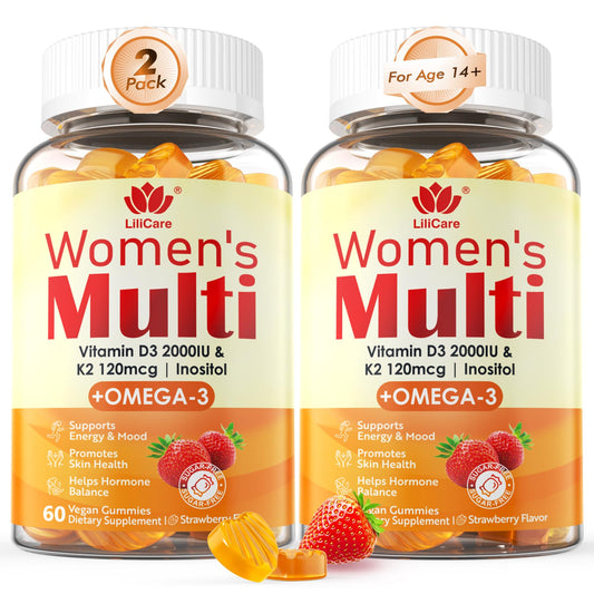 gominolas multivitamínicas para mujer con vitamina D3 y K2