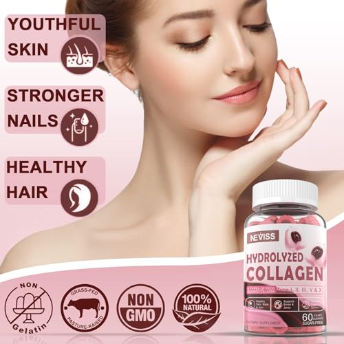 Gominolas naturales NEVISS saludables para cabello y piel