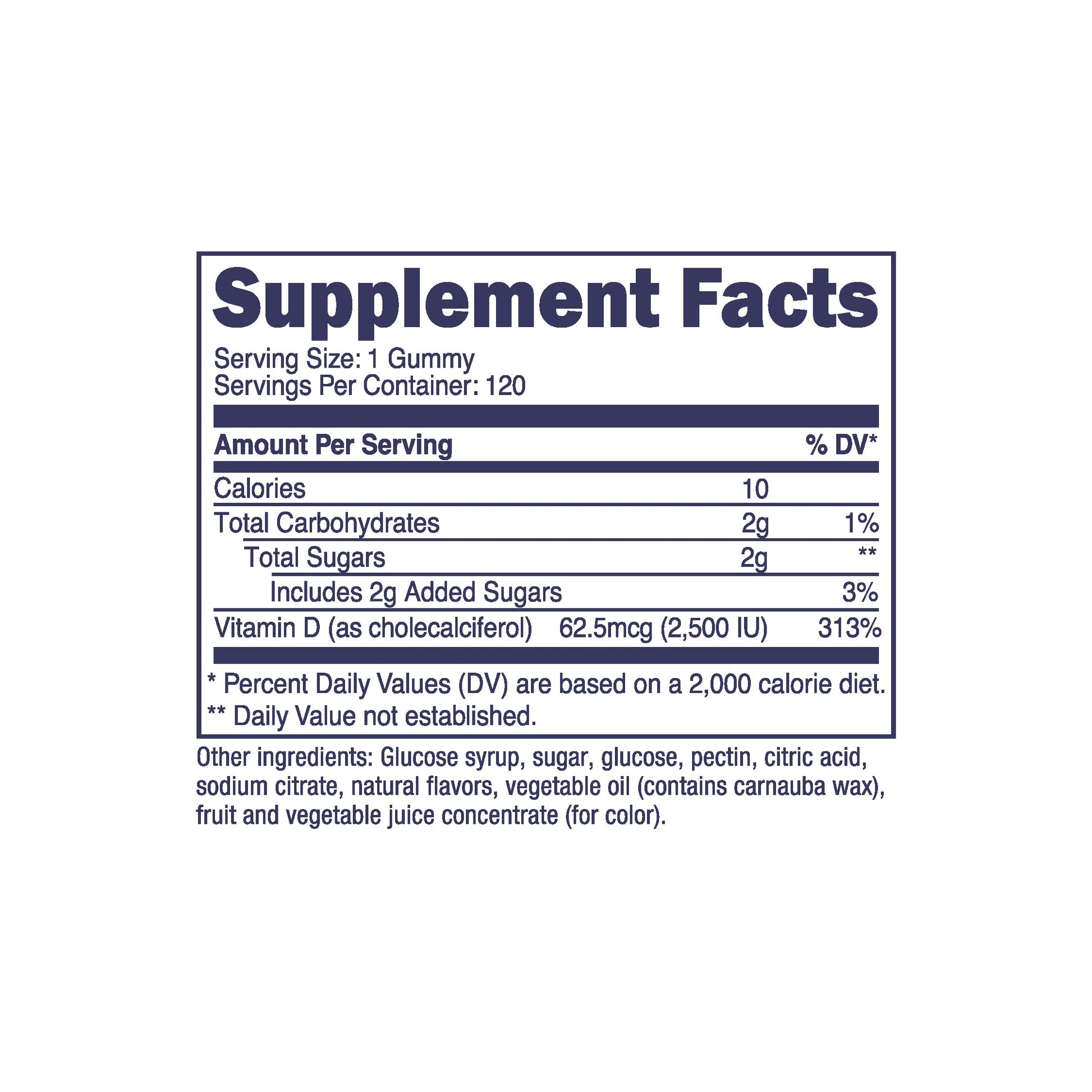 Gominolas Nutricost vitamina D3 para apoyo óseo e inmunológico