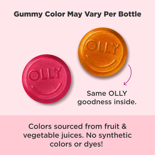 Gominolas OLLY para cabello piel y uñas con biotina y vitamina C