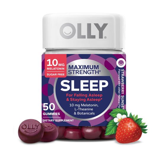 Gominolas para dormir OLLY fresa 50 unidades