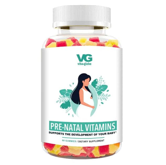 Gominolas prenatales VitaGlobe 60 unidades para embarazo