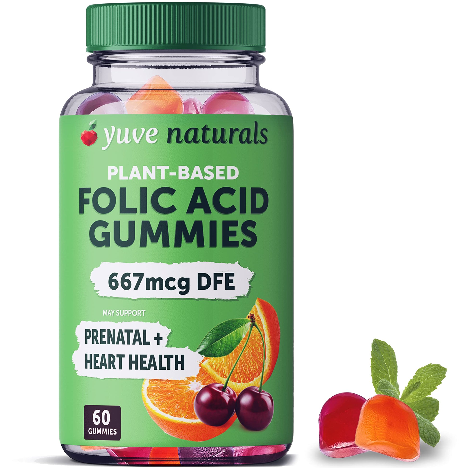 Gominolas prenatales Yuve paquete 60 unidades