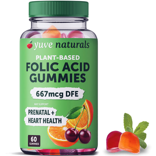 Gominolas prenatales Yuve paquete 60 unidades