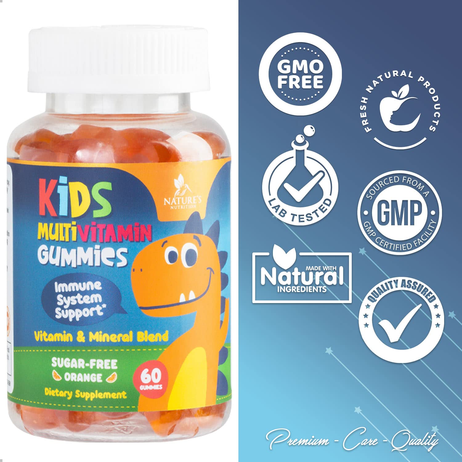 Gominolas vitaminadas para niños con soporte inmune