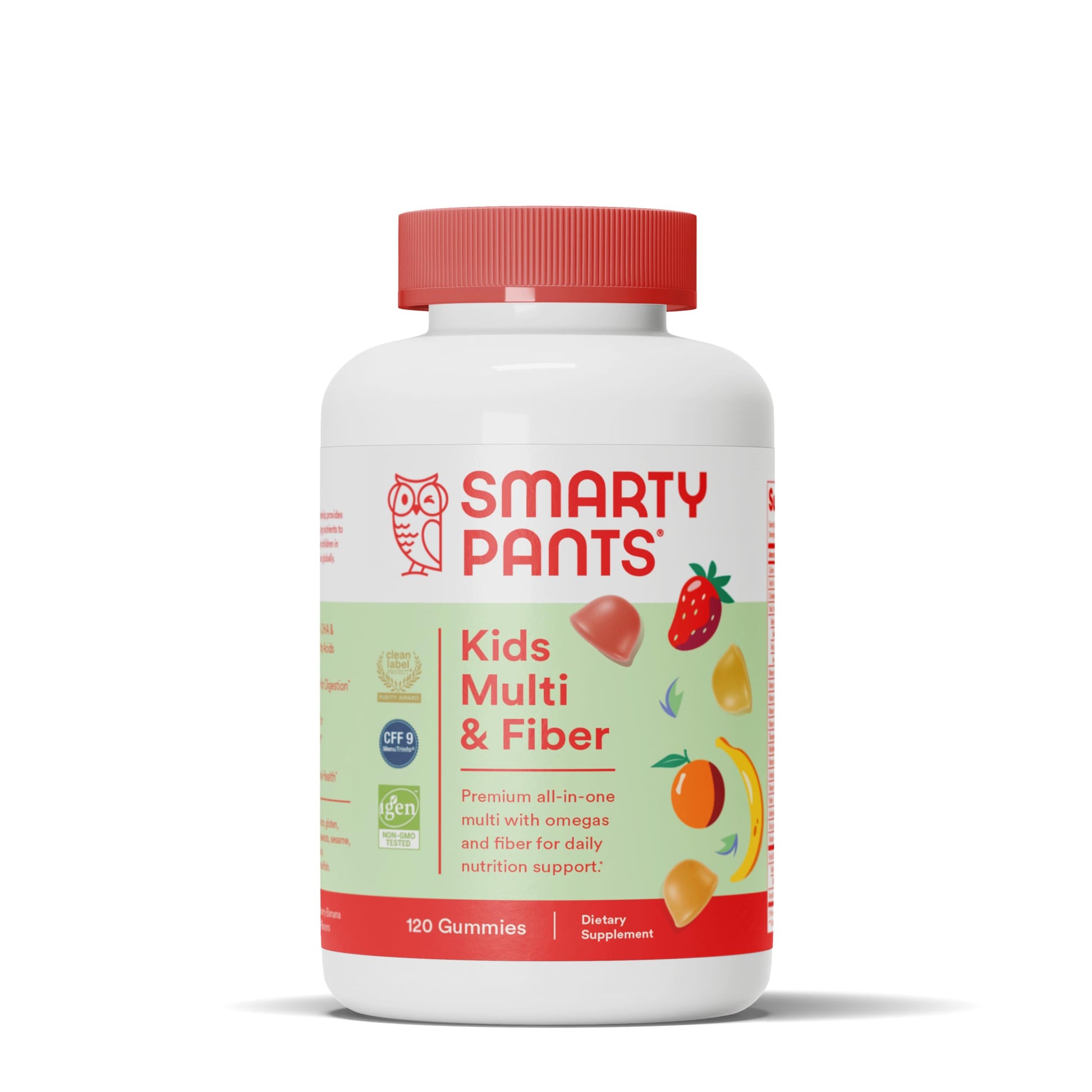 Gominolas SmartyPants para adolescentes varones omega-3 multivitaminas