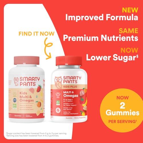 Gominolas multivitamínicas SmartyPants para niños variedad de colores