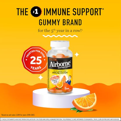 Gomita Airborne suplemento vitamina C fácil de tomar