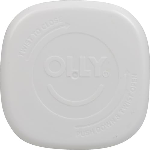 Gomita de detalle OLLY con logo