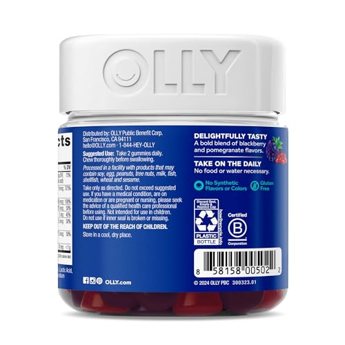 Gomita OLLY morada con logo