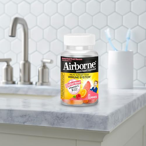 Gomitas Airborne con antioxidantes para salud inmune