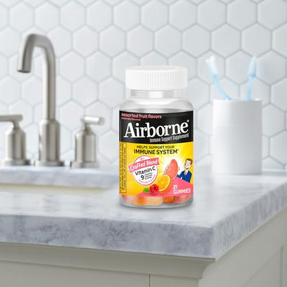 Gomitas Airborne con antioxidantes para salud inmune