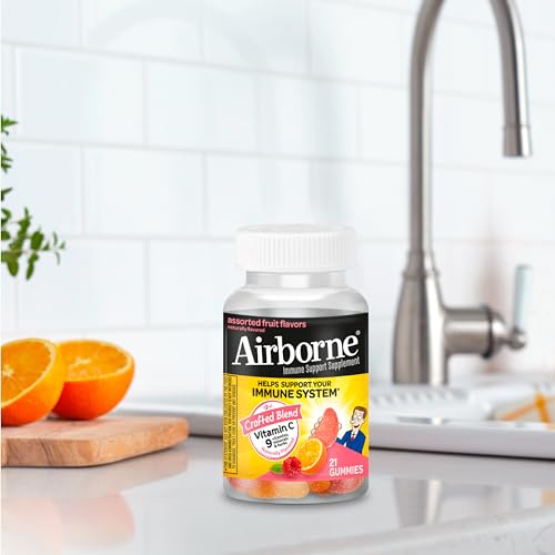 Gomitas Airborne formula vitaminas y minerales