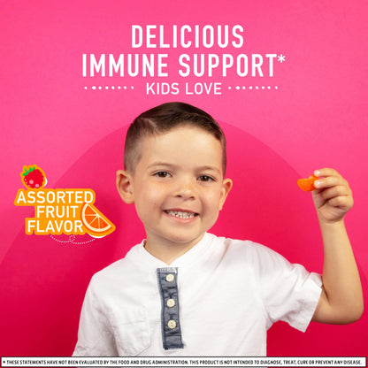 Gomitas Airborne kids con vitamina c zinc y antioxidantes