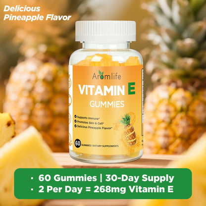 Gomitas Aromlife vitamina E soporte inmunológico y celular