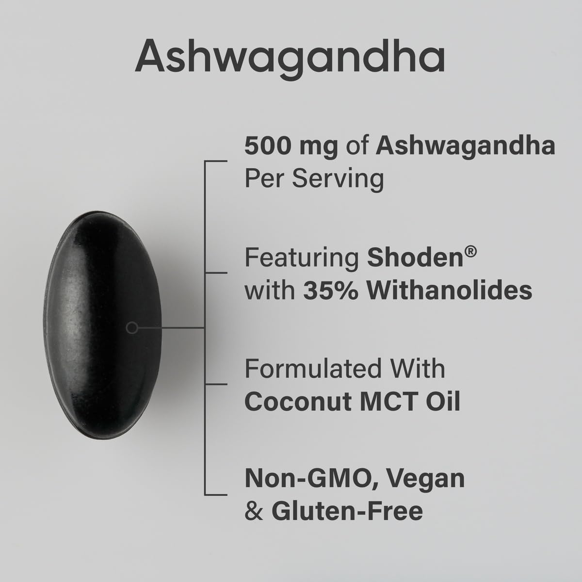 Gomitas Ashwagandha con aceite MCT de coco Sports Research