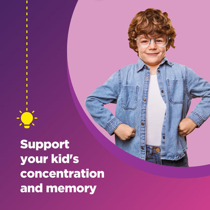 Gomitas para incrementar energía y inmunidad en niños.