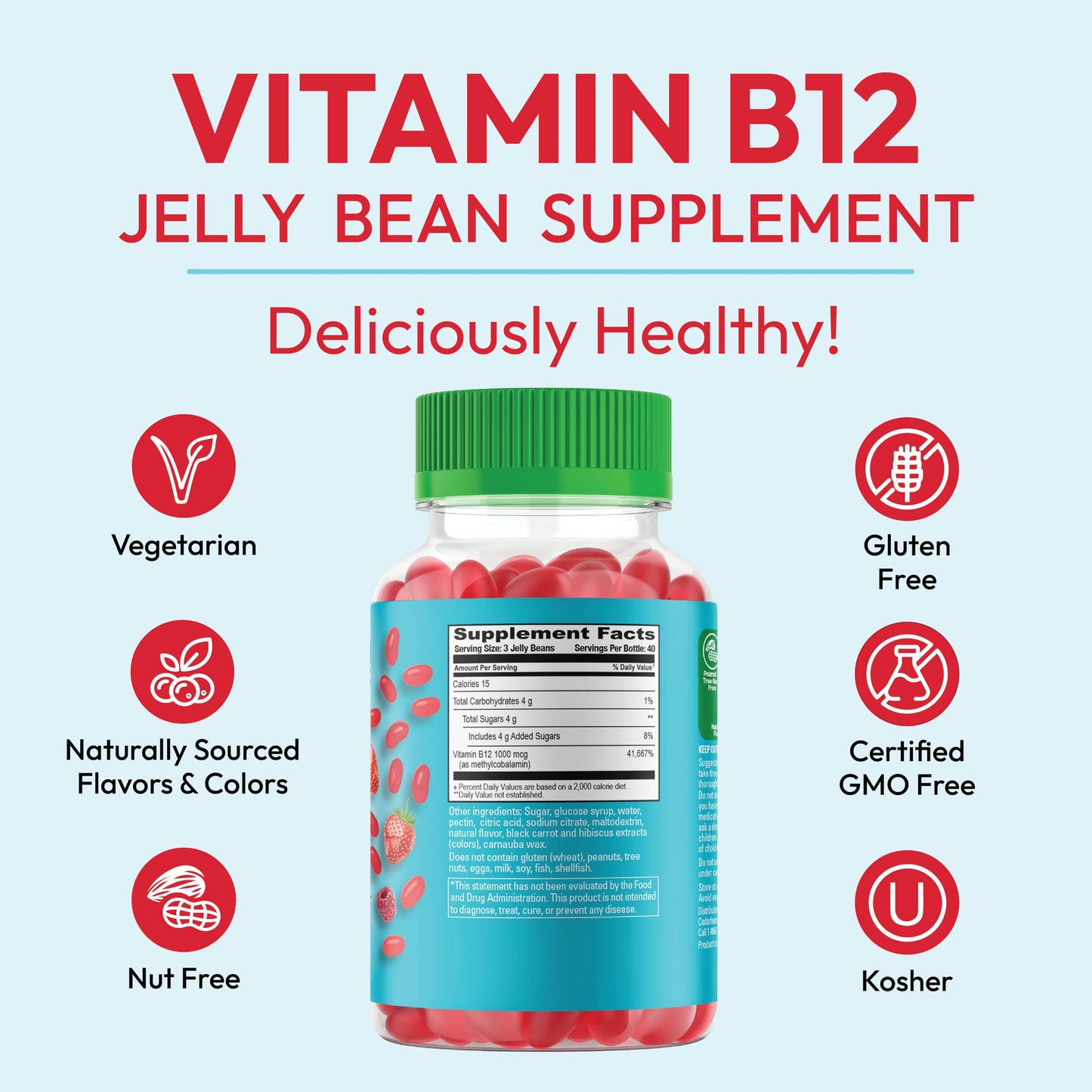Gomitas B12 Human Beanz ideales para adultos