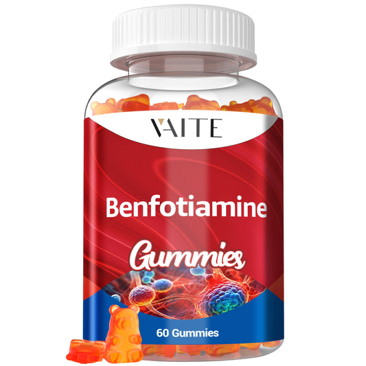 Gomitas Benfotiamina 320 mg L-Leucina 45 mg frasco