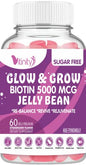 Gomitas biotina 5000mcg VITINITY envase frontal sin azúcar